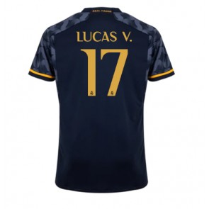 Real Madrid Lucas Vazquez #17 Replika Udebanetrøje 2023-24 Kortærmet